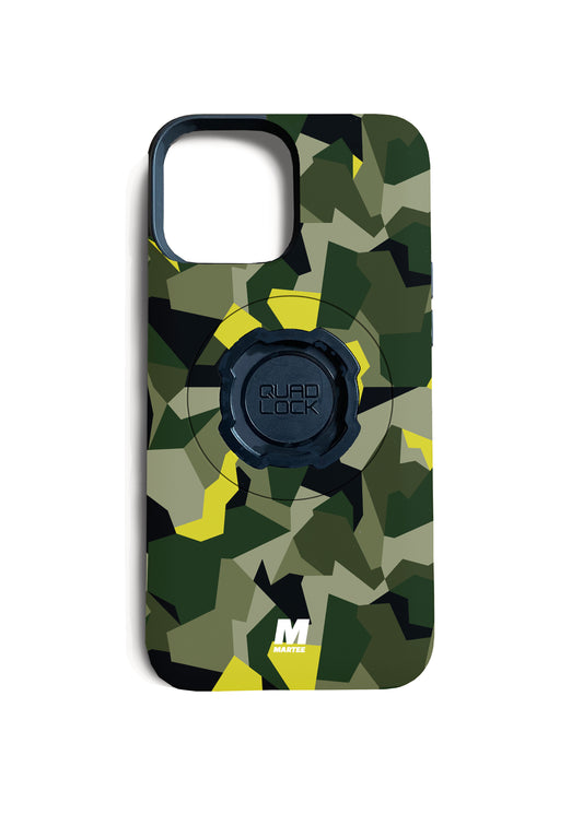 GREEN CAMO COVER KIT FOR QUAD LOCK® MAGSAFE CASE