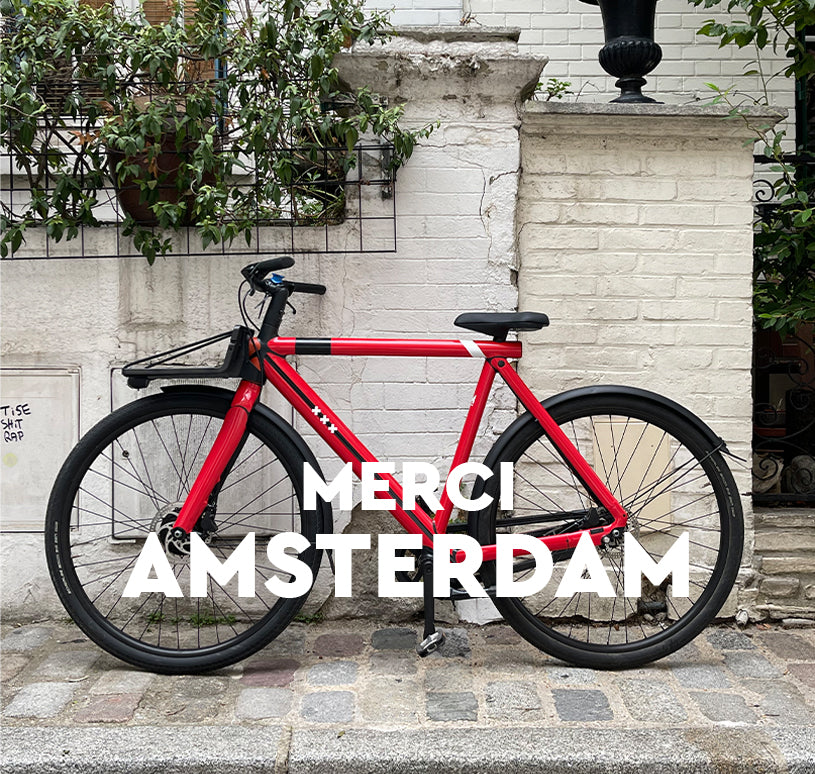 "Merci Amsterdam" - Bescherm Kit voor VanMoof S2/S3